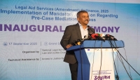 মামলা জট কমাতে পূর্ব-মধ্যস্থতা বাধ্যতামূলক করা হয়েছে : আইন উপদেষ্টা